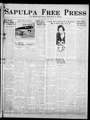 Sapulpa Free Press (Sapulpa, Okla.), Vol. 4, No. 17, Ed. 1 Friday, June 21, 1935