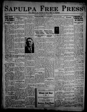 Sapulpa Free Press (Sapulpa, Okla.), Vol. 1, No. 2, Ed. 1 Friday, March 4, 1932