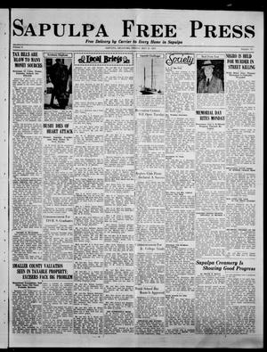 Sapulpa Free Press (Sapulpa, Okla.), Vol. 6, No. 12, Ed. 1 Friday, May 28, 1937