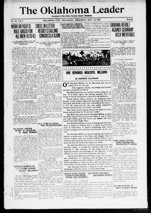 The Oklahoma Leader (Oklahoma City, Okla.), Vol. 4, No. 48, Ed. 1 Thursday, May 23, 1918