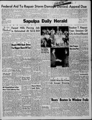 Sapulpa Daily Herald (Sapulpa, Okla.), Vol. 45, No. 237, Ed. 1 Tuesday, June 7, 1960