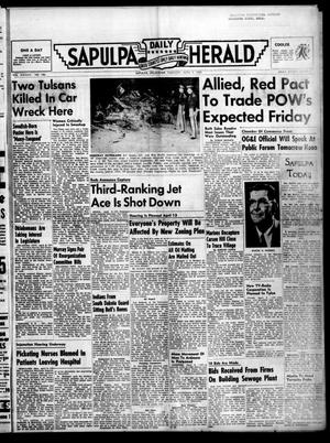 Sapulpa Daily Herald (Sapulpa, Okla.), Vol. 38, No. 186, Ed. 1 Thursday, April 9, 1953