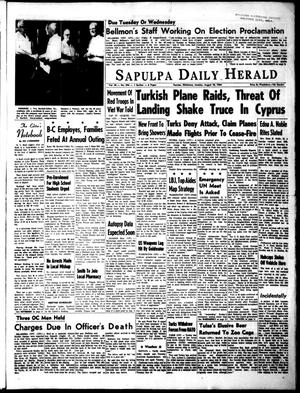The Sapulpa Daily Herald (Sapulpa, Okla.), Vol. 49, No. 294, Ed. 1 Monday, August 10, 1964