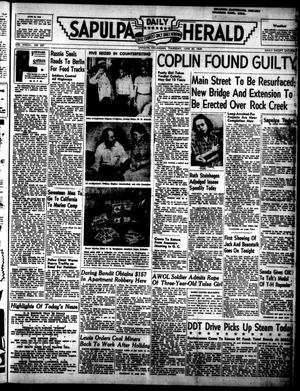 Sapulpa Daily Herald (Sapulpa, Okla.), Vol. 35, No. 257, Ed. 1 Thursday, June 30, 1949