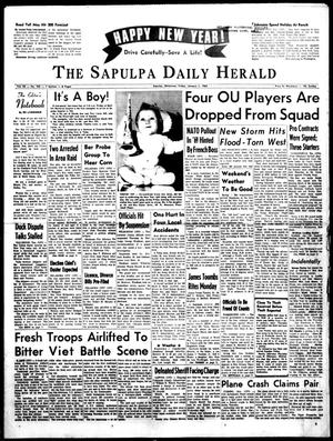 The Sapulpa Daily Herald (Sapulpa, Okla.), Vol. 50, No. 105, Ed. 1 Friday, January 1, 1965