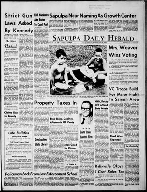 Sapulpa Daily Herald (Sapulpa, Okla.), Vol. 53, No. 245, Ed. 1 Wednesday, June 26, 1968