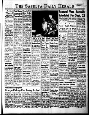 The Sapulpa Daily Herald (Sapulpa, Okla.), Vol. 49, No. 301, Ed. 1 Tuesday, August 18, 1964