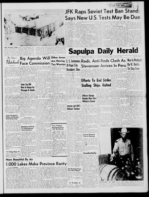 Sapulpa Daily Herald (Sapulpa, Okla.), Vol. 46, No. 237, Ed. 1 Sunday, June 18, 1961