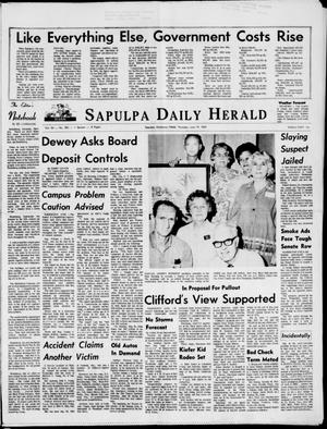 The Sapulpa Daily Herald (Sapulpa, Okla.), Vol. 54, No. 250, Ed. 1 Thursday, June 19, 1969