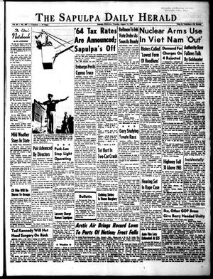The Sapulpa Daily Herald (Sapulpa, Okla.), Vol. 49, No. 297, Ed. 1 Thursday, August 13, 1964
