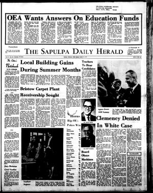 Primary view of object titled 'The Sapulpa Daily Herald (Sapulpa, Okla.), Vol. 57, No. 33, Ed. 1 Sunday, October 11, 1970'.