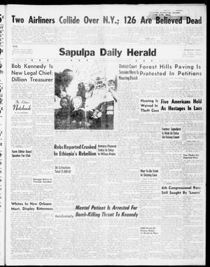 Sapulpa Daily Herald (Sapulpa, Okla.), Vol. 46, No. 80, Ed. 1 Friday, December 16, 1960