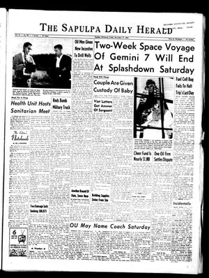 Primary view of object titled 'The Sapulpa Daily Herald (Sapulpa, Okla.), Vol. 51, No. 93, Ed. 1 Friday, December 17, 1965'.