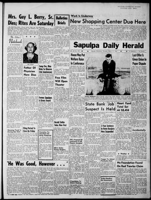 Sapulpa Daily Herald (Sapulpa, Okla.), Vol. 48, No. 155, Ed. 1 Thursday, March 14, 1963