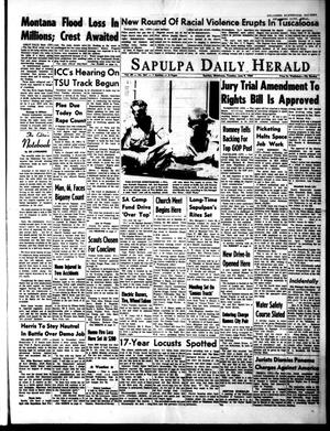 The Sapulpa Daily Herald (Sapulpa, Okla.), Vol. 49, No. 241, Ed. 1 Tuesday, June 9, 1964