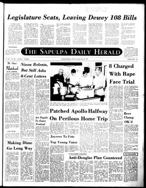 The Sapulpa Daily Herald (Sapulpa, Okla.), Vol. 56, No. 196, Ed. 1 Thursday, April 16, 1970
