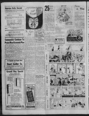 Sapulpa Daily Herald (Sapulpa, Okla.), Vol. 44, No. 129, Ed. 1 Monday, February 2, 1959