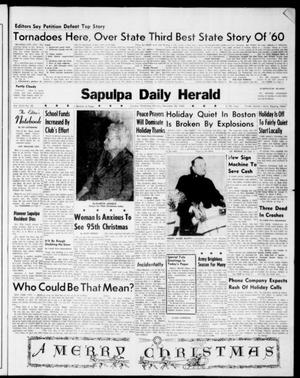 Sapulpa Daily Herald (Sapulpa, Okla.), Vol. 46, No. 88, Ed. 1 Monday, December 26, 1960