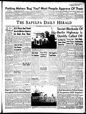 The Sapulpa Daily Herald (Sapulpa, Okla.), Vol. 49, No. 35, Ed. 1 Sunday, October 13, 1963