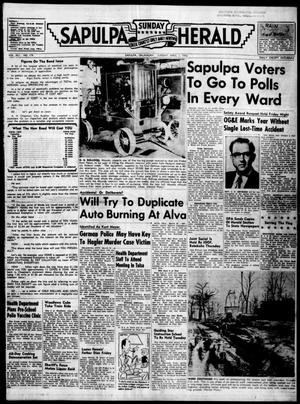Sapulpa Sunday Herald (Sapulpa, Okla.), Vol. 41, No. 179, Ed. 1 Sunday, April 1, 1956