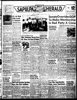 Sapulpa Daily Herald (Sapulpa, Okla.), Vol. 39, No. 295, Ed. 1 Tuesday, August 17, 1954
