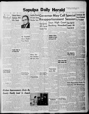 Sapulpa Daily Herald (Sapulpa, Okla.), Vol. 47, No. 97, Ed. 1 Thursday, January 4, 1962