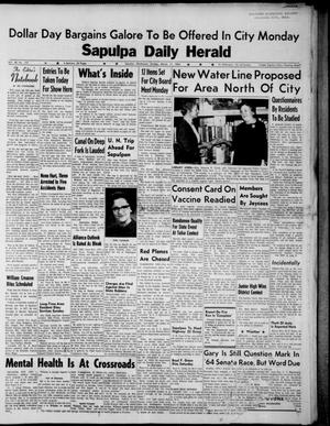 Sapulpa Daily Herald (Sapulpa, Okla.), Vol. 48, No. 157, Ed. 1 Sunday, March 17, 1963
