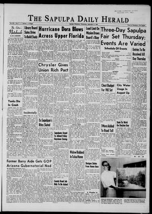 The Sapulpa Daily Herald (Sapulpa, Okla.), Vol. 50, No. 7, Ed. 1 Wednesday, September 9, 1964