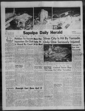 Sapulpa Daily Herald (Sapulpa, Okla.), Vol. 44, No. 179, Ed. 1 Wednesday, April 1, 1959