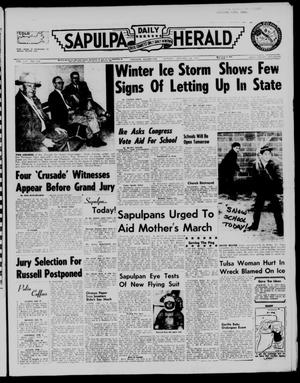 Sapulpa Daily Herald (Sapulpa, Okla.), Vol. 42, No. 124, Ed. 1 Monday, January 28, 1957