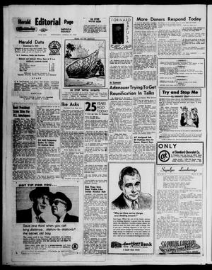 Sapulpa Daily Herald (Sapulpa, Okla.), Vol. 43, No. 168, Ed. 1 Wednesday, March 19, 1958