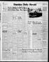 Thumbnail image of item number 1 in: 'Sapulpa Daily Herald (Sapulpa, Okla.), Vol. 45, No. 312, Ed. 1 Sunday, September 4, 1960'.