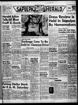 Sapulpa Daily Herald (Sapulpa, Okla.), Vol. 40, No. 211, Ed. 1 Friday, May 6, 1955