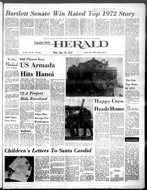 Sapulpa Daily Herald (Sapulpa, Okla.), Vol. 59, No. 84, Ed. 1 Wednesday, December 20, 1972