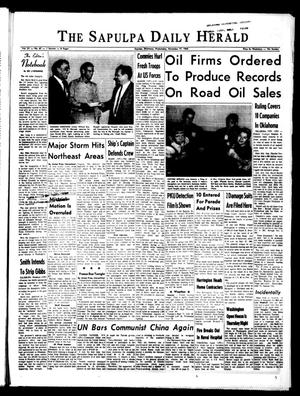 The Sapulpa Daily Herald (Sapulpa, Okla.), Vol. 51, No. 67, Ed. 1 Wednesday, November 17, 1965