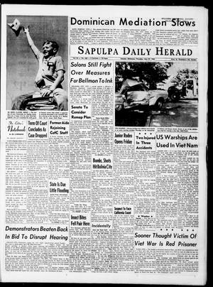 The Sapulpa Daily Herald (Sapulpa, Okla.), Vol. 50, No. 230, Ed. 1 Thursday, May 27, 1965