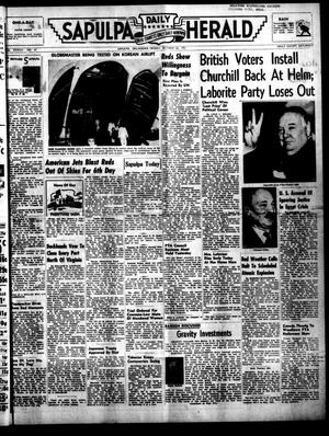 Sapulpa Daily Herald (Sapulpa, Okla.), Vol. 37, No. 47, Ed. 1 Friday, October 26, 1951
