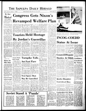 The Sapulpa Daily Herald (Sapulpa, Okla.), Vol. 56, No. 243, Ed. 1 Wednesday, June 10, 1970