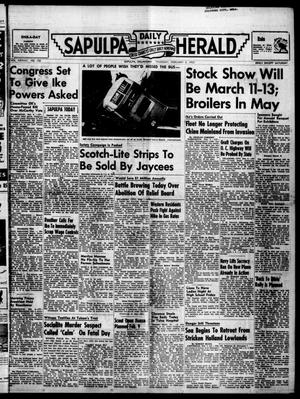 Primary view of object titled 'Sapulpa Daily Herald (Sapulpa, Okla.), Vol. 38, No. 132, Ed. 1 Thursday, February 5, 1953'.
