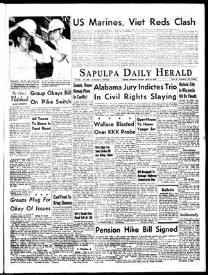The Sapulpa Daily Herald (Sapulpa, Okla.), Vol. 50, No. 200, Ed. 1 Thursday, April 22, 1965