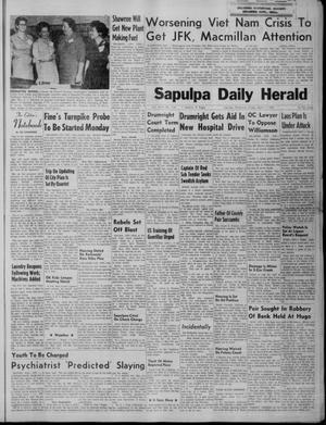 Sapulpa Daily Herald (Sapulpa, Okla.), Vol. 46, No. 176, Ed. 1 Friday, April 7, 1961