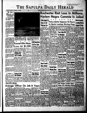 The Sapulpa Daily Herald (Sapulpa, Okla.), Vol. 49, No. 281, Ed. 1 Sunday, July 26, 1964