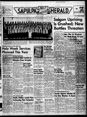 Sapulpa Daily Herald (Sapulpa, Okla.), Vol. 40, No. 179, Ed. 1 Wednesday, March 30, 1955