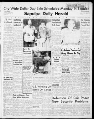 Sapulpa Daily Herald (Sapulpa, Okla.), Vol. 46, No. 4, Ed. 1 Sunday, September 18, 1960