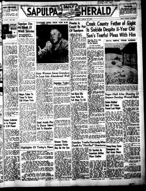 Sapulpa Daily Herald (Sapulpa, Okla.), Vol. 35, No. 295, Ed. 1 Monday, August 15, 1949