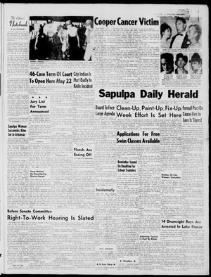 Sapulpa Daily Herald (Sapulpa, Okla.), Vol. 46, No. 207, Ed. 1 Sunday, May 14, 1961