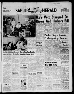 Sapulpa Daily Herald (Sapulpa, Okla.), Vol. 43, No. 191, Ed. 1 Tuesday, April 15, 1958