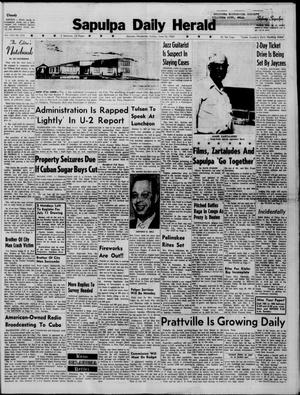 Sapulpa Daily Herald (Sapulpa, Okla.), Vol. 45, No. 253, Ed. 1 Sunday, June 26, 1960