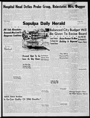 Sapulpa Daily Herald (Sapulpa, Okla.), Vol. 46, No. 262, Ed. 1 Tuesday, July 18, 1961