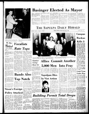 The Sapulpa Daily Herald (Sapulpa, Okla.), Vol. 56, No. 211, Ed. 1 Monday, May 4, 1970